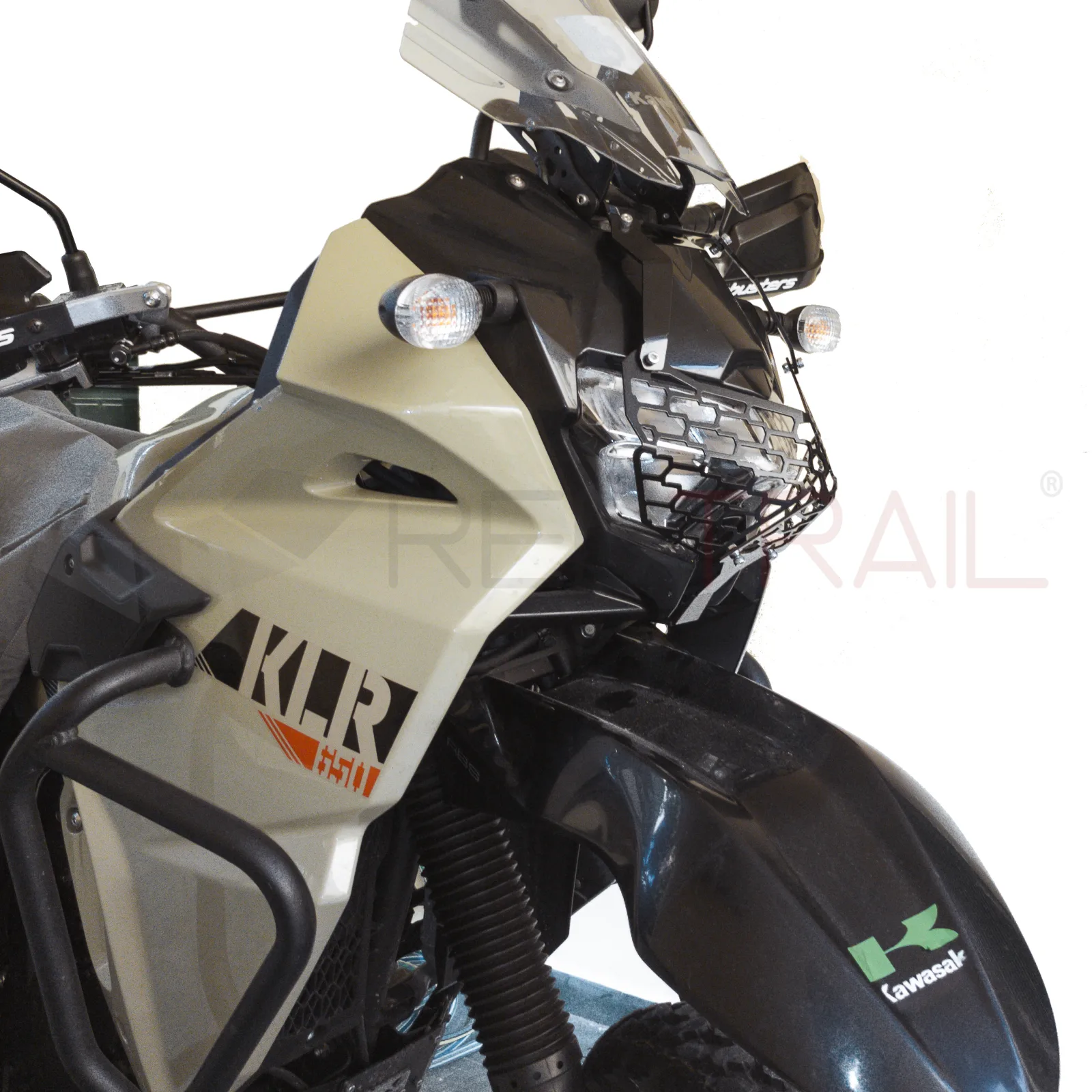 Cubre óptica delantera